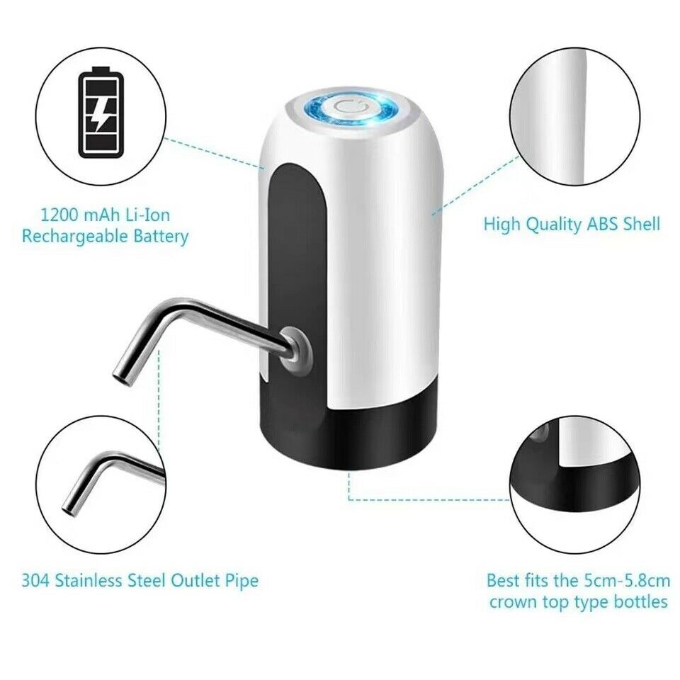 Electric Automatic Universal Dispenser 5 Gallon USB USB Water Dispenser Automatic Drinking Water Bottle
