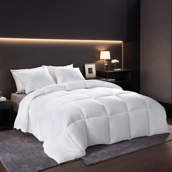 Oversized Plump Thick Duvet - White