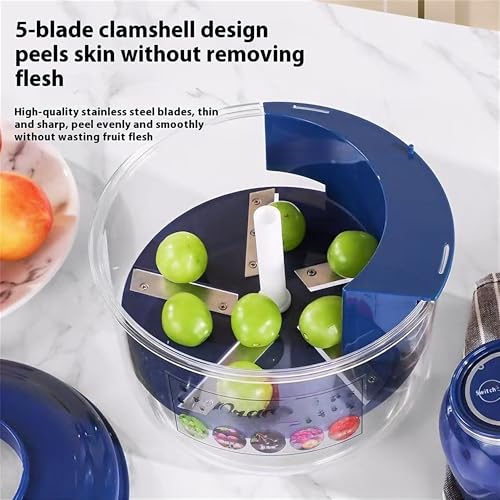 Ormos Electric Peeling Machine - Rechargeable Fruit Skin Remover Tool For Small Fruits, Home Kitchen Gadget