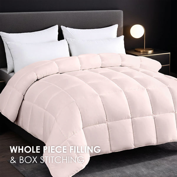 Oversized Plump Thick Duvet - Pink