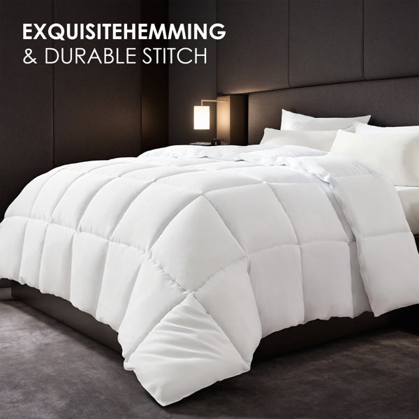 Oversized Plump Thick Duvet - White