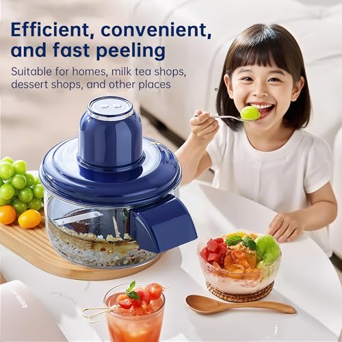 Ormos Electric Peeling Machine - Rechargeable Fruit Skin Remover Tool For Small Fruits, Home Kitchen Gadget
